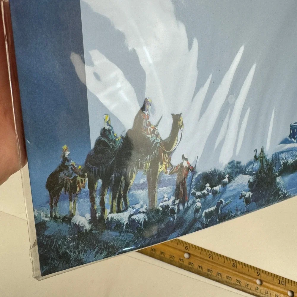Sealed Holiday Time Christmas Three Wise‎ Men Bethlehem Letterhead Printer Paper